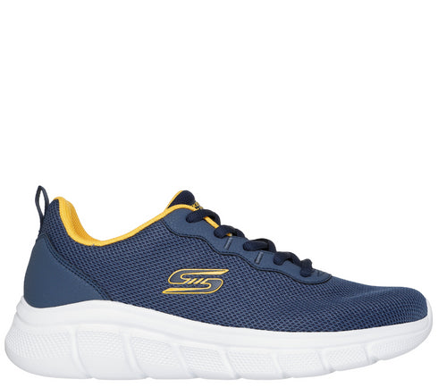 Pantofi sport, barbati, SKECHERS BOBS B FLEX- ICY EDGE 118109-NVY, bleumarin, textil